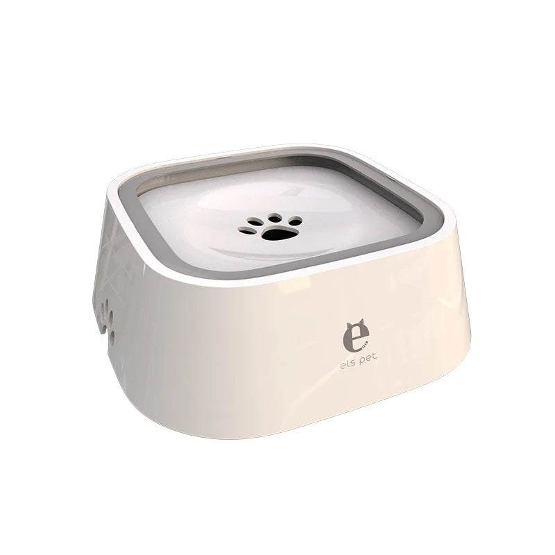 Gamelle d’Eau Anti-Éclaboussures pour Chien et Chat – Système Flottant & Anti-Mouillage