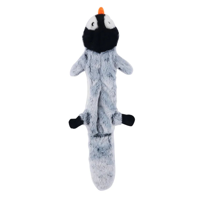 Jouet en Peluche pour Chiens et Chats – Dinosaures, Cochon, Canard, Éléphant 🦖🐶