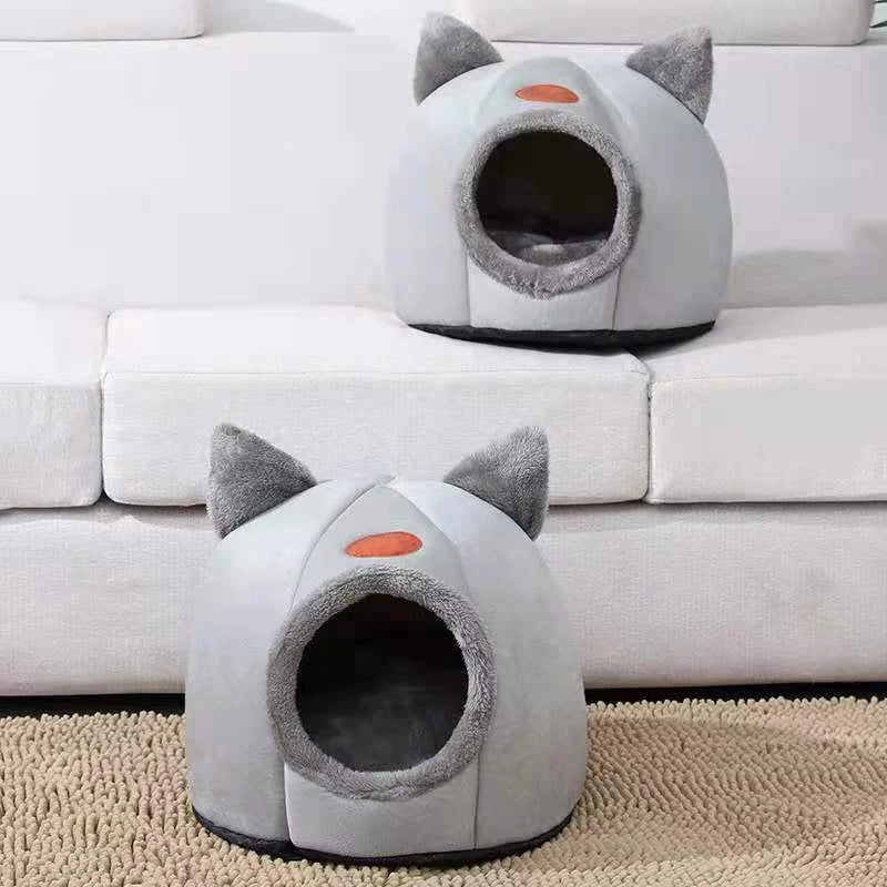 Maison Douillette pour Chats – Confort & Chaleur en Hiver 🐱🏡🔥