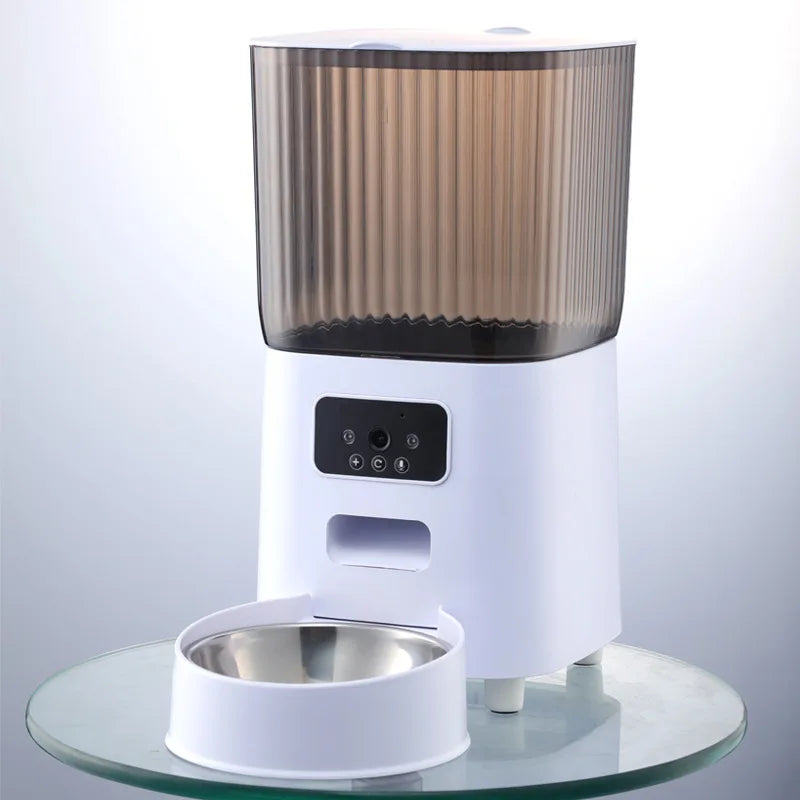 Distributeur Automatique de Croquettes avec Caméra – Smart Feeder Connecté