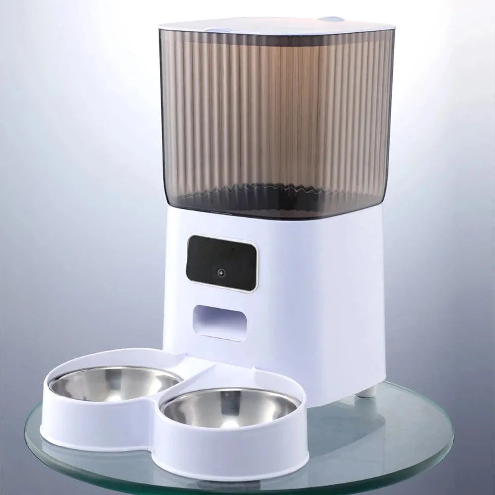 Distributeur Automatique de Croquettes avec Caméra – Smart Feeder Connecté