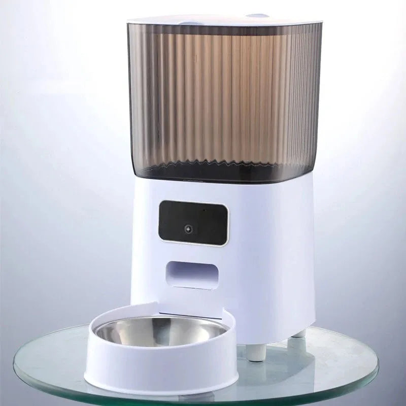 Distributeur Automatique de Croquettes avec Caméra – Smart Feeder Connecté