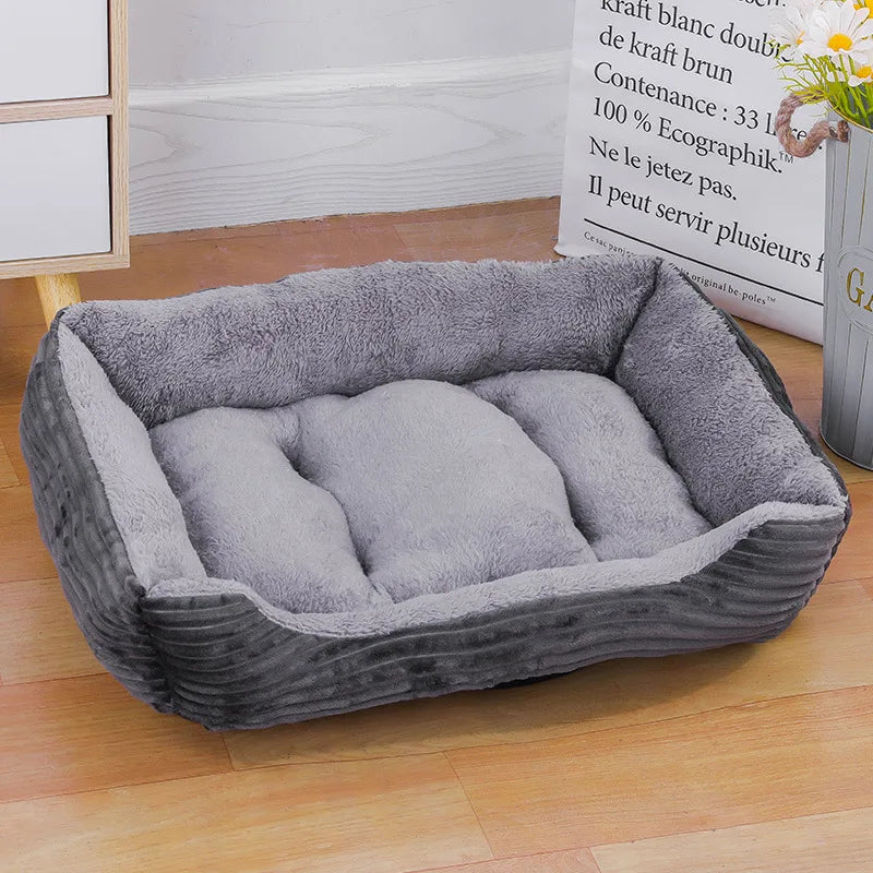 Square Winter Soft Warm House for Dog Bed for Dog Mat
