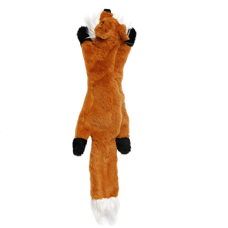 Jouet en Peluche pour Chiens et Chats – Dinosaures, Cochon, Canard, Éléphant 🦖🐶