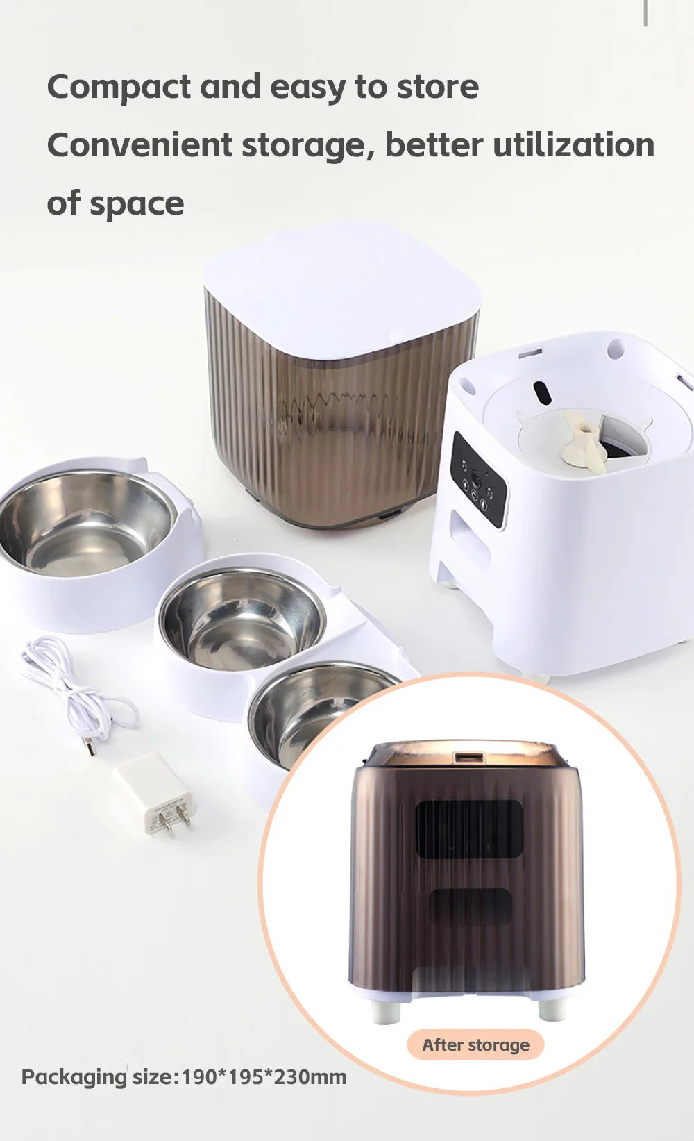 Distributeur Automatique de Croquettes avec Caméra – Smart Feeder Connecté