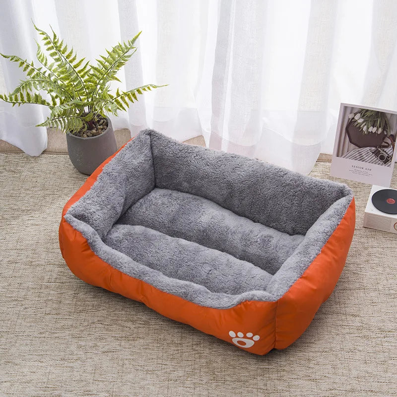 Square Winter Soft Warm House for Dog Bed for Dog Mat