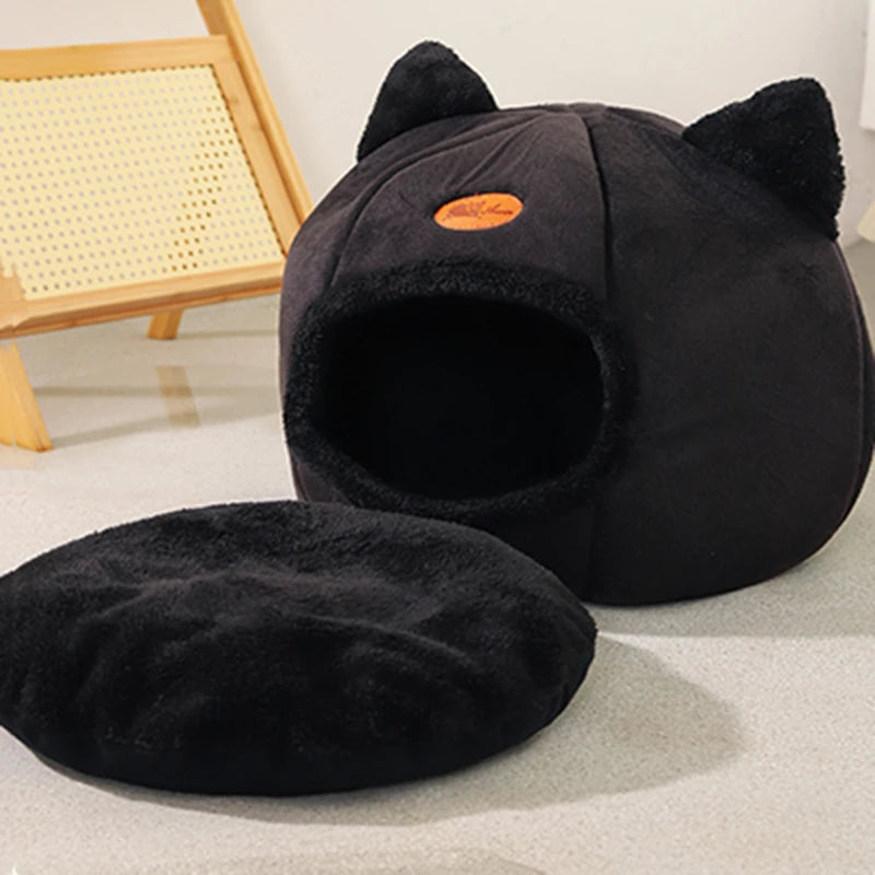 Maison Douillette pour Chats – Confort & Chaleur en Hiver 🐱🏡🔥