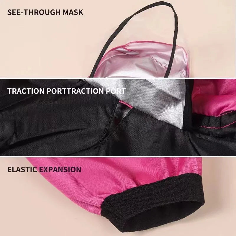 Imperméable pour Chiens – Léger, Confortable & Étanche avec Capuche Transparente