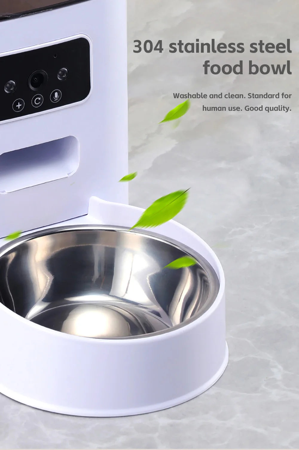 Distributeur Automatique de Croquettes avec Caméra – Smart Feeder Connecté
