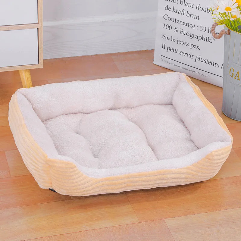 Square Winter Soft Warm House for Dog Bed for Dog Mat