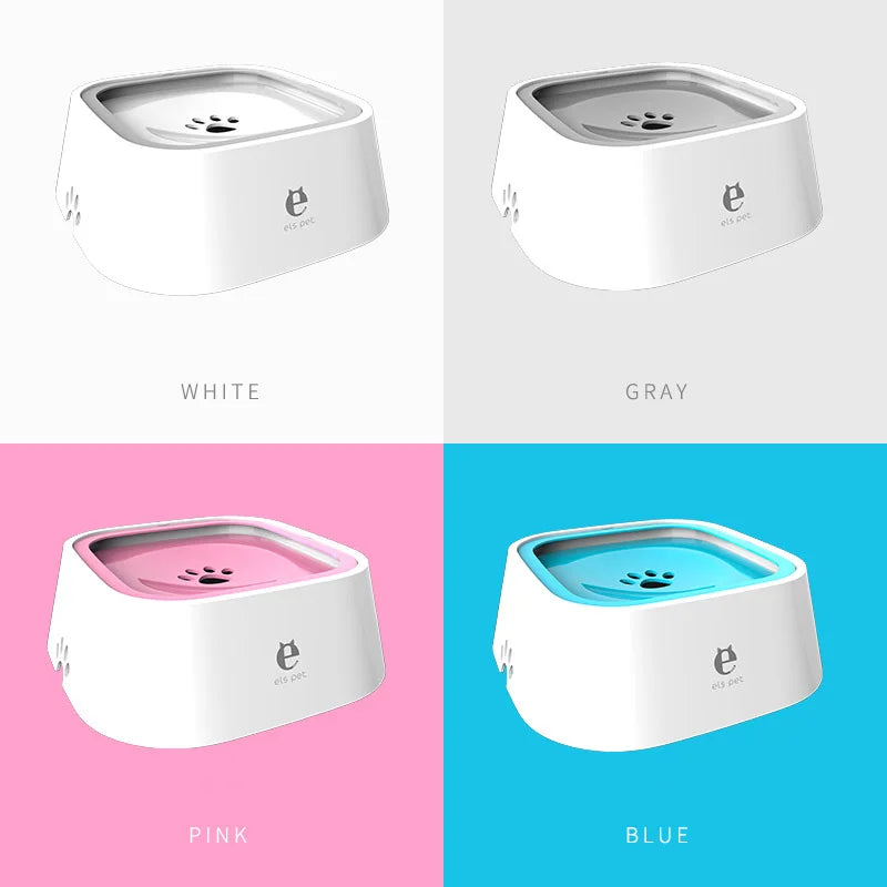 Gamelle d’Eau Anti-Éclaboussures pour Chien et Chat – Système Flottant & Anti-Mouillage
