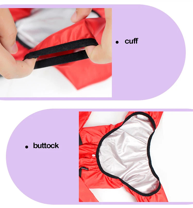 Imperméable pour Chiens – Léger, Confortable & Étanche avec Capuche Transparente