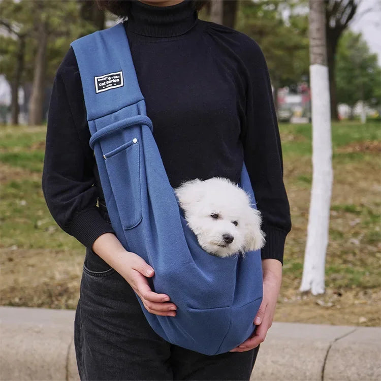 Sac de Transport Bandoulière pour Petits Chiens & Chats – Léger, Confortable & Pratique