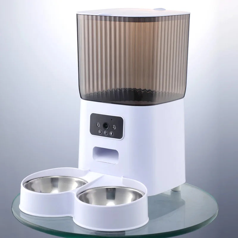 Distributeur Automatique de Croquettes avec Caméra – Smart Feeder Connecté