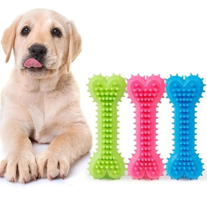 Jouet à Mâcher en Caoutchouc pour Chiens – Résistant, Sûr et Amusant 🦴🐾