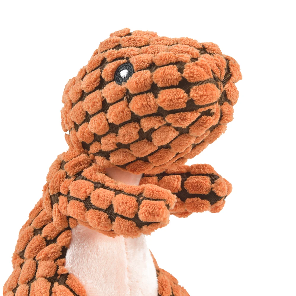 Jouet en Peluche pour Chiens et Chats – Dinosaures, Cochon, Canard, Éléphant 🦖🐶