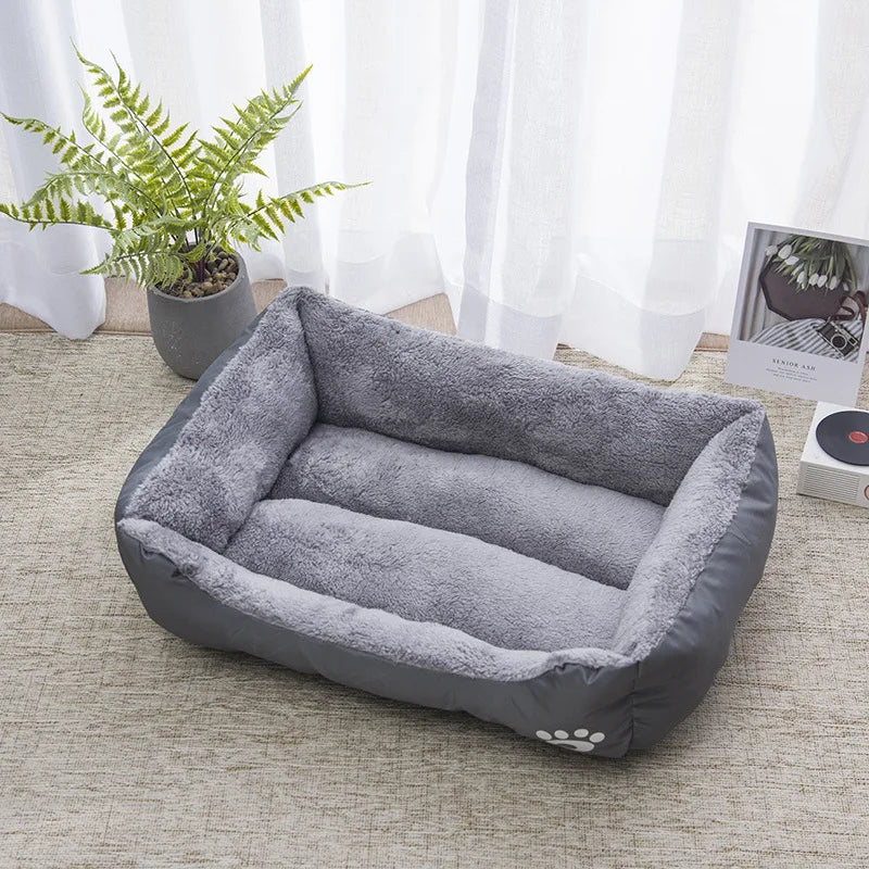 Square Winter Soft Warm House for Dog Bed for Dog Mat