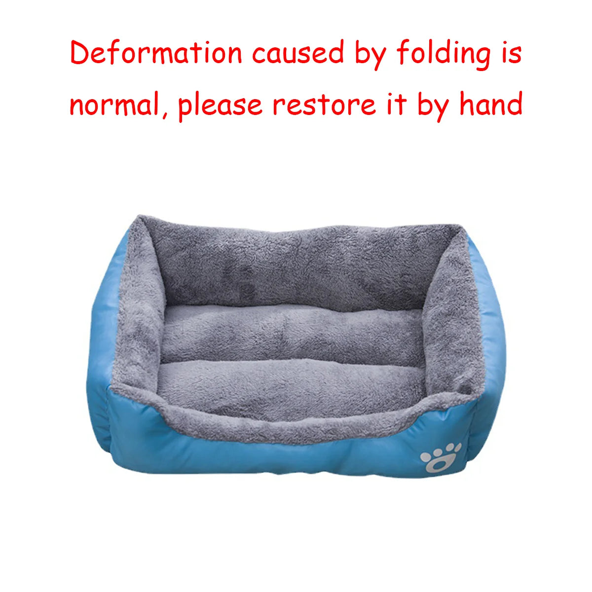 Square Winter Soft Warm House for Dog Bed for Dog Mat