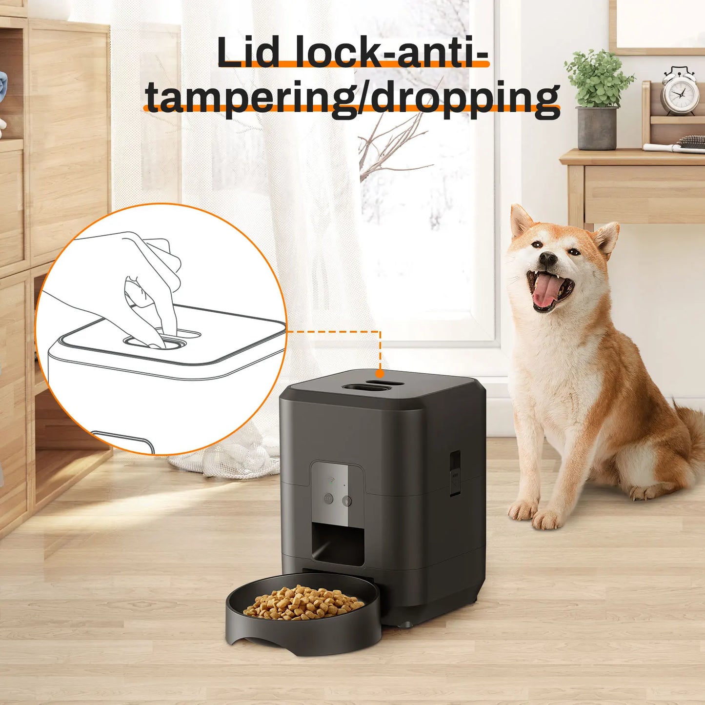 Distributeur Automatique de Nourriture pour Chiens et Chats – Alimentation Intelligente et Équilibrée