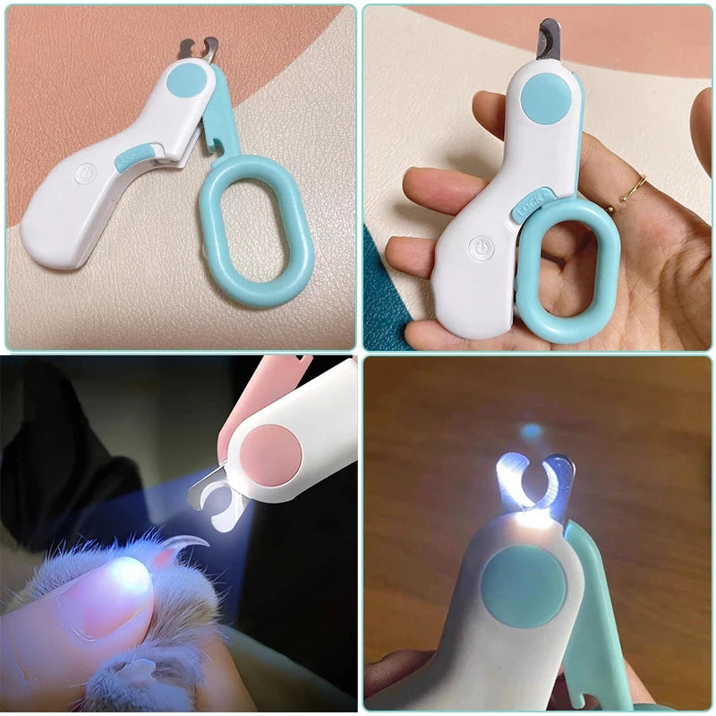 Coupe-Griffes LED pour Chats et Petits Chiens – Sécurisé, Précis & Ergonomique