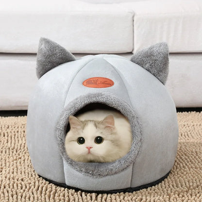 Maison Douillette pour Chats – Confort & Chaleur en Hiver 🐱🏡🔥