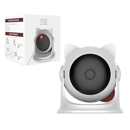 Jouet Laser Interactif pour Chat – Automatique, Silencieux & Rechargeable avec 3 Modes de Vitesse