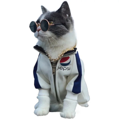 Lunettes Rétro pour Chats & Petits Chiens – Accessoire Cosplay & Protection UV