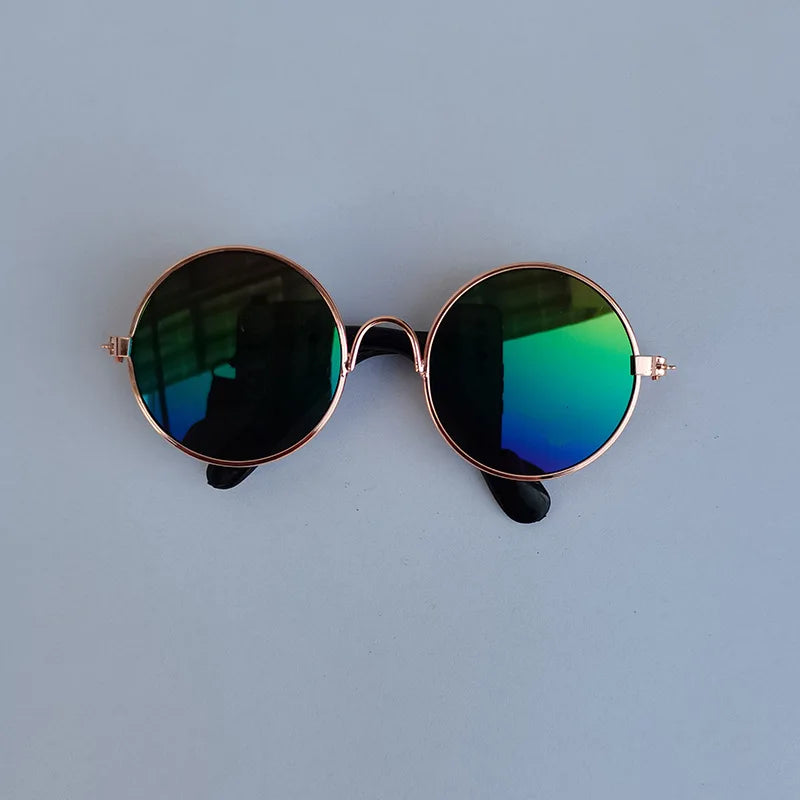 Lunettes Rétro pour Chats & Petits Chiens – Accessoire Cosplay & Protection UV