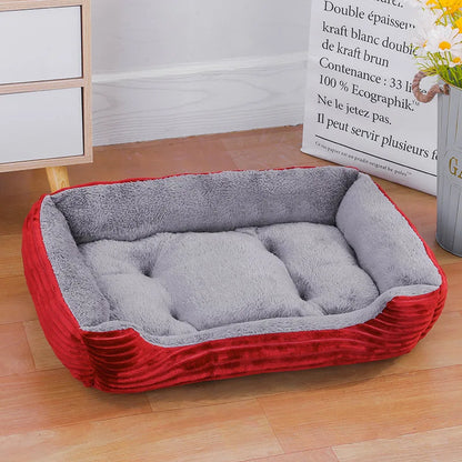 Square Winter Soft Warm House for Dog Bed for Dog Mat