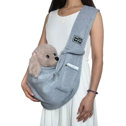 Sac de Transport Bandoulière pour Petits Chiens & Chats – Léger, Confortable & Pratique