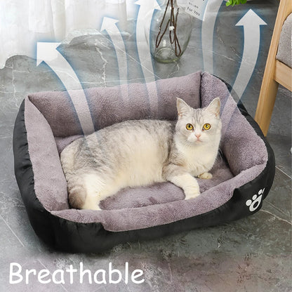 Square Winter Soft Warm House for Dog Bed for Dog Mat
