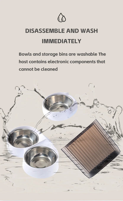 Distributeur Automatique de Croquettes avec Caméra – Smart Feeder Connecté