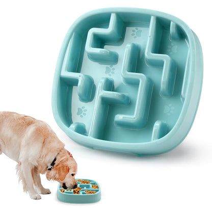 🐶 Bol Anti-Glouton pour Chiens – Ralentissez les Repas pour une Meilleure Digestion ! 🦴