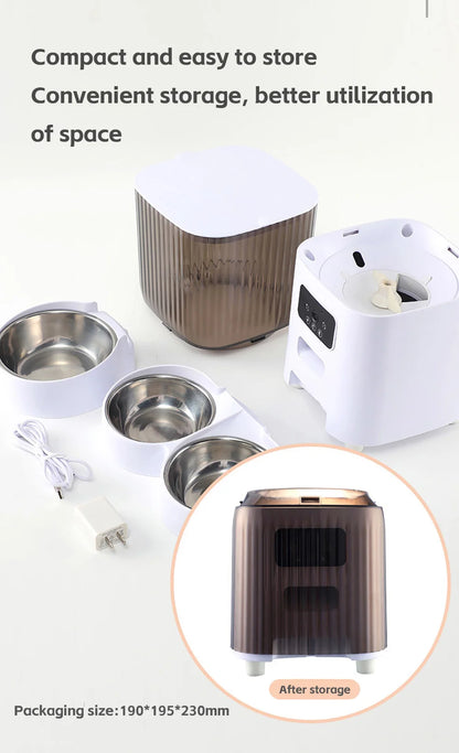 Distributeur Automatique de Croquettes avec Caméra – Smart Feeder Connecté