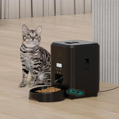 Distributeur Automatique de Nourriture pour Chiens et Chats – Alimentation Intelligente et Équilibrée