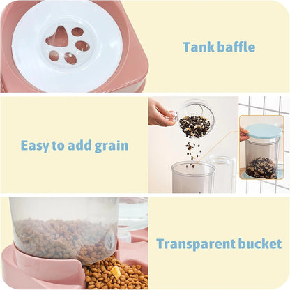 Distributeur Automatique de Nourriture et d’Eau – Alimentation et Hydratation Optimales