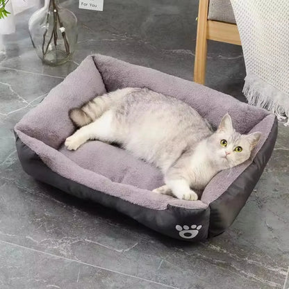 Square Winter Soft Warm House for Dog Bed for Dog Mat