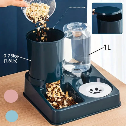 Distributeur Automatique de Nourriture et d’Eau – Alimentation et Hydratation Optimales