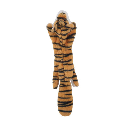 Jouet en Peluche pour Chiens et Chats – Dinosaures, Cochon, Canard, Éléphant 🦖🐶