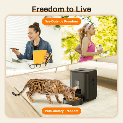 Distributeur Automatique de Nourriture pour Chiens et Chats – Alimentation Intelligente et Équilibrée