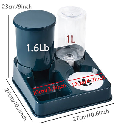 Distributeur Automatique de Nourriture et d’Eau – Alimentation et Hydratation Optimales