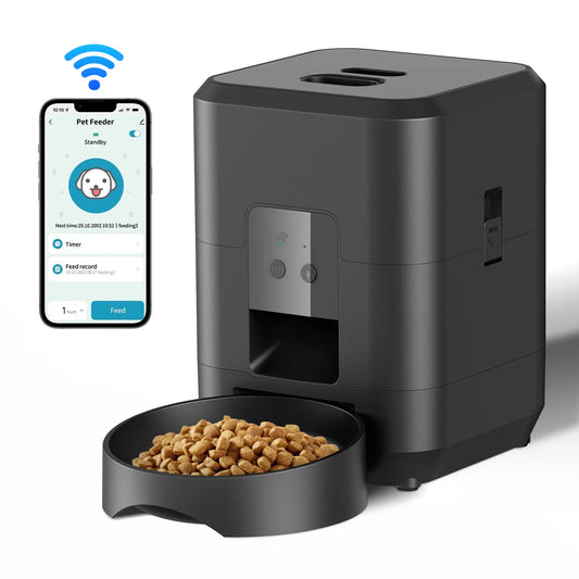 Distributeur Automatique de Nourriture pour Chiens et Chats – Alimentation Intelligente et Équilibrée